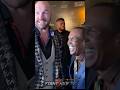 Tyson Fury shares hilarious moment with Sugar Ray Leonard! Tells him don’t bet against me!