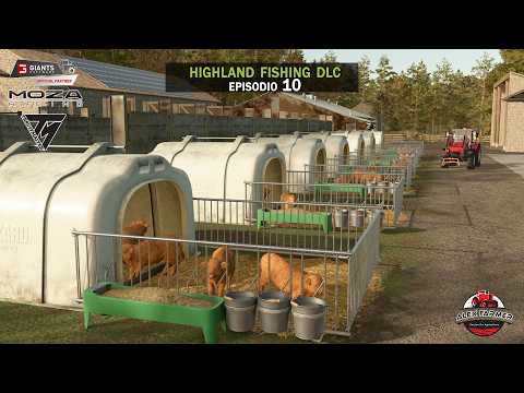 10 HIGHLANDS FISHING DLC - NEW FARM ANIMALS - FS25 ITA ALEXFARMER
