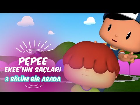 Pepee'den Ekee'nin Saçları Bölümü -  Pepee Leliko ve Pisi 3 Bölüm Bir Arada! | Düşyeri