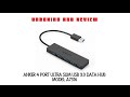 Anker Ultra Slim 4-Port USB 3.0 Data Hub - UNBOXING AND REVIEW