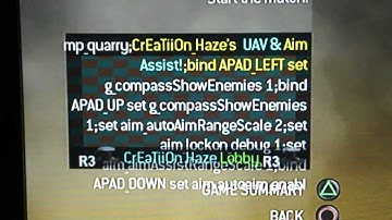 MW2 PS3 uav and aim assist Tutorial