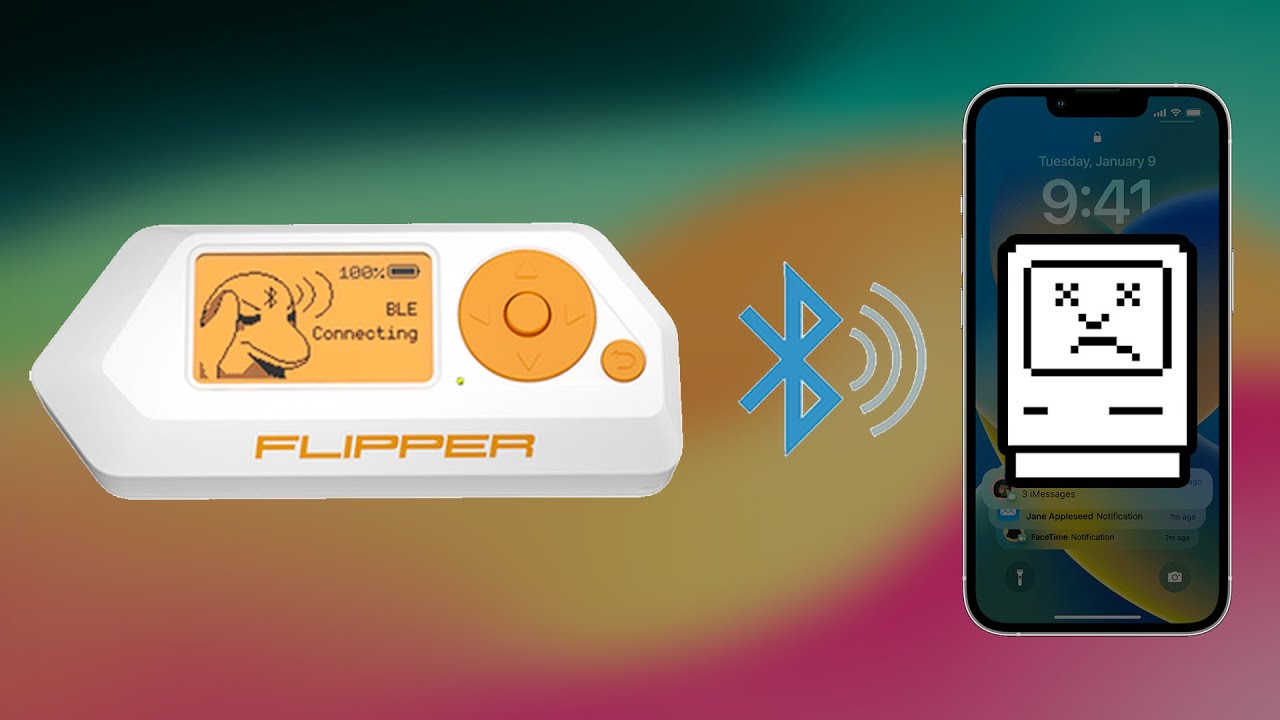 Apple - ブバンページ iPhone Ble Spam Flipper Zero on IOS17 Complete Guide - YouTube