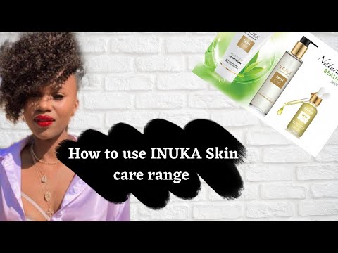 Skin care routine | Skin care products | INUKA Fragrance skin care range | Ongezwa Ntsepe