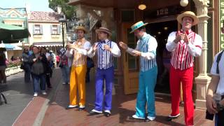 The Dapper Dans of Disneyland - &quot;Sittin On Top Of The World&quot; - March 2014