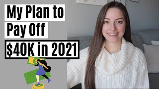 My 2021 Finance and Debt Plan | MY PLAN TO PAY OFF $40,000 IN 2021