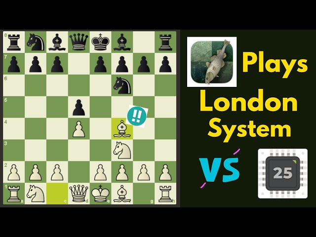 SISTEMA LONDON x STOCKFISH - ATAQUE FEROZ AO REI