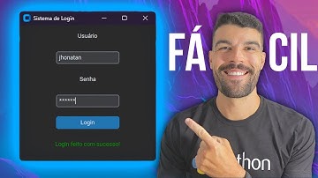 Como Criar uma Interface Gráfica Python c/ CustomTkinter [RÁPIDO]
