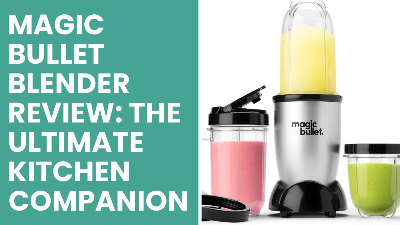 Review Magic Bullet Blender I LOVE IT!! Very Powerful! 