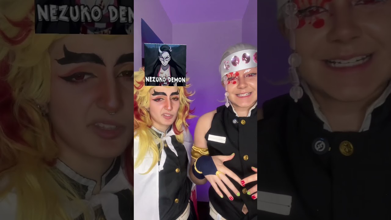 RENGOKU E UZUI TIRAM NO FILTRO!! #cosplay #kimetsunoyaiba #demonslayer @Nandalorenzine