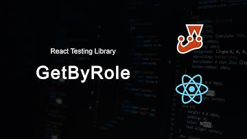 Using getByRole in react