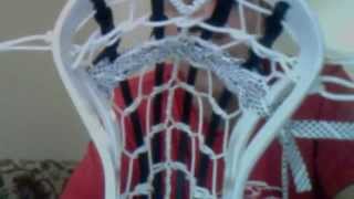 Lacrosse Stringing - Custom pocket - Warrior Evo X6