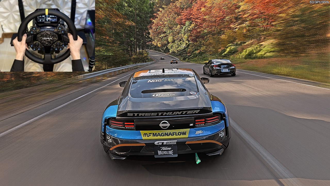 1300HP Forsberg Racing Nissan Z Racing Forza horizon 6 :Steering