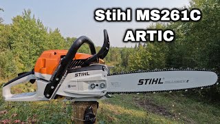 My New Stihl MS261C With Artic Package