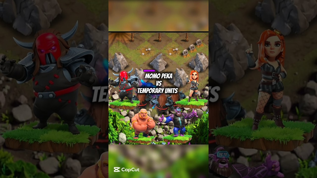 Momo P.E.K.A vs TEMPORARY UNITS🔥👀