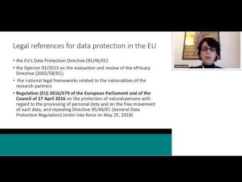 Youtube video - Webinar on informed consent in the Human Brain Project (HBP ): 2