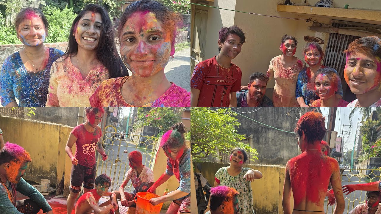 HOLI CELEBRATION 2026🤩🥰😍