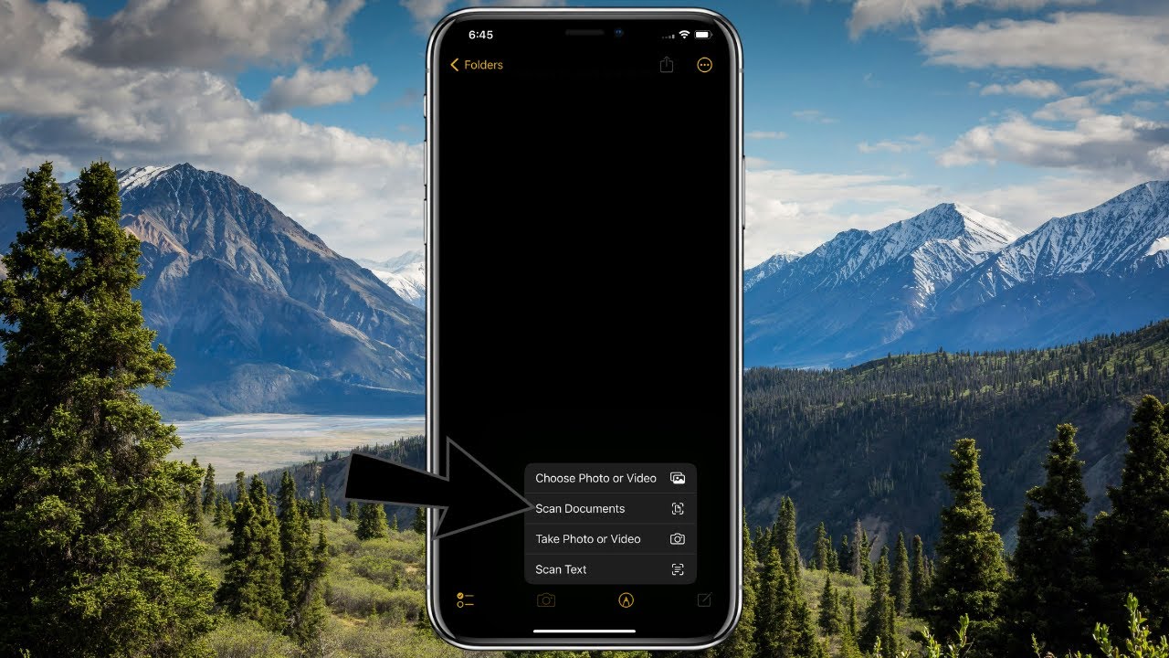 How to Scan Documents with your iPhone | iPhone mein - YouTube
