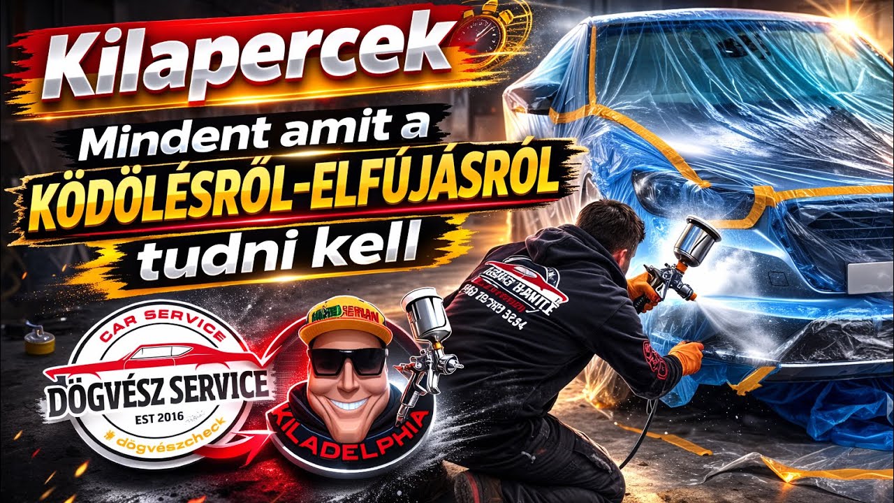 Minden amit a ködölésről vagy elfújásról tudni kell. KILApercek Fényező percek