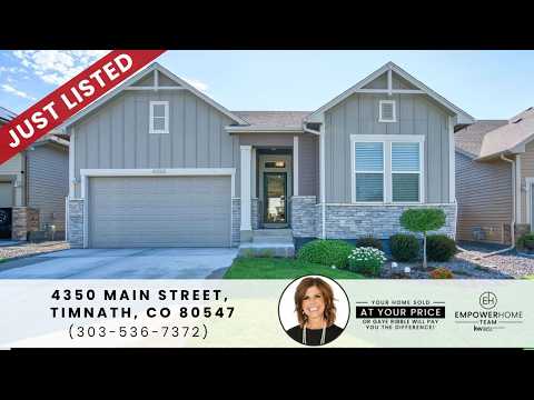 4350 Main Street, Timnath, CO home video tour