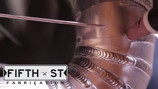 How to TIG Weld Aluminum Pie Cuts