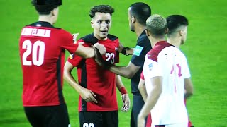ملخص مباراة المغرب و فلسطين | مشادات بين اللاعبين وفوز في آخر الدقائق | كأس العرب للشباب 28-7-2022