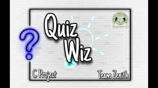Quiz Game project | Using C Language | By FYBCA Student screenshot 1