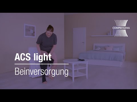 Ödemtherapie mit ACS light – Vorbereiten und Anlegen der Beinversorgung