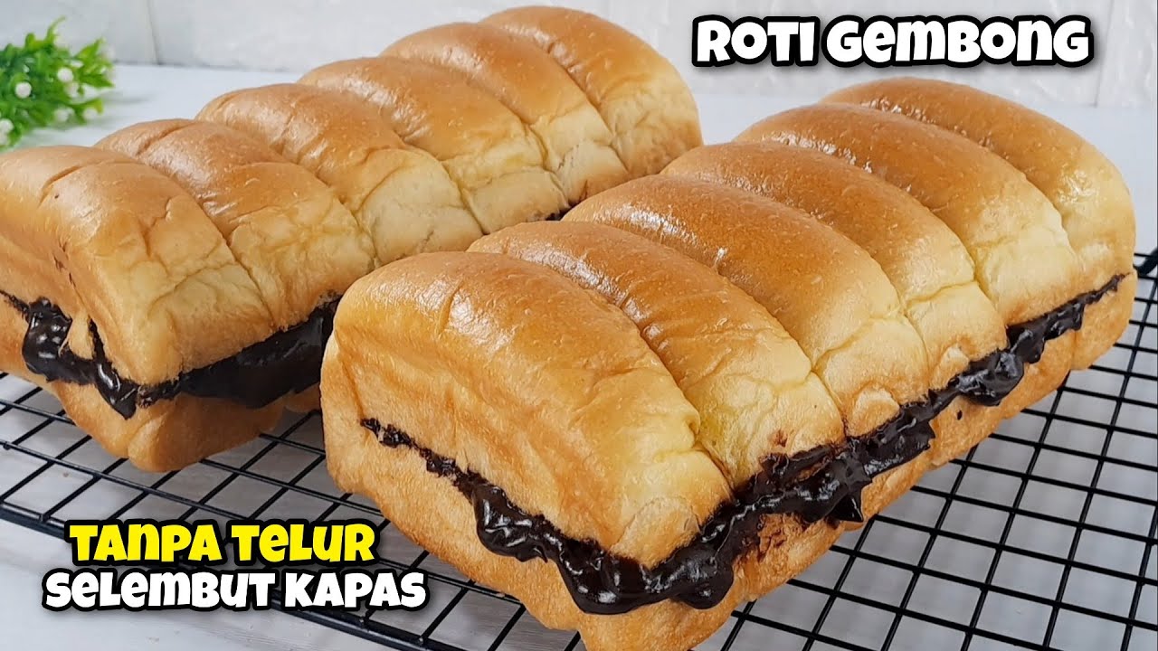 Resep ROTI GEMBONG Oven Tangkring | Bongkar Resep Bikin Roti SUPER LEMBUT Berhari Hari Tanpa Telur !