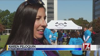 Hundreds walk in Raleigh to honor those lost to suicide