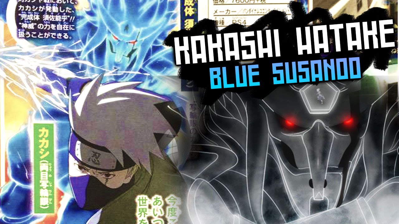 Blue Perfect Susanoo Kakashi Double X2 Mangekyo Sharingan Naruto Storm 4 Gameplay Screenshots