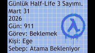 Günlük Half-Life 3 Sayımı. Gün: 911