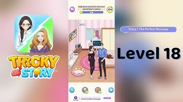Tricky Story: Story 1 Level 18 - Help Anna wreck the room and spend Ryan