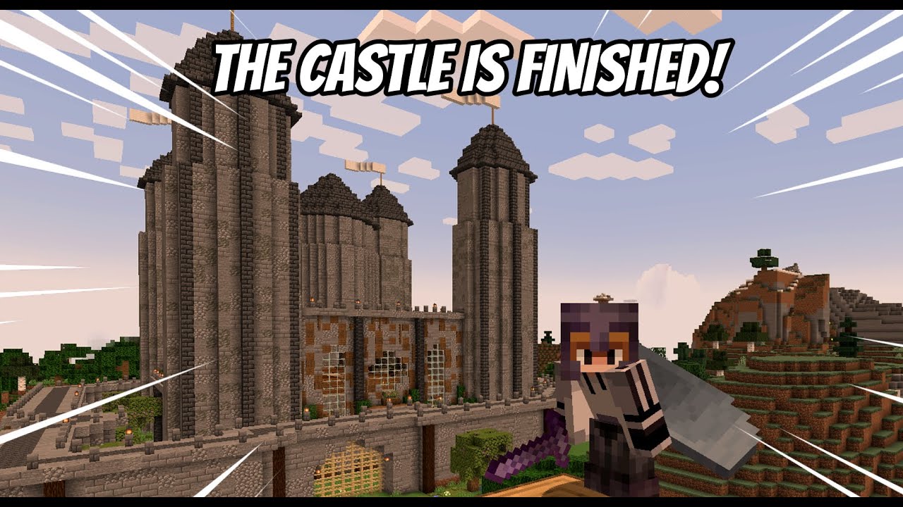 THE MINECRAFT CASTLE IS COMPLETE! - YouTube