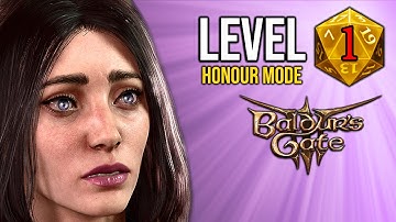 Can You Beat Honour Mode at LEVEL ONE? Baldur