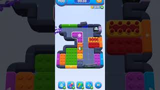 colour block jam level 1130 easy solution short video #viral #shortsvideo #games #colourblockjam