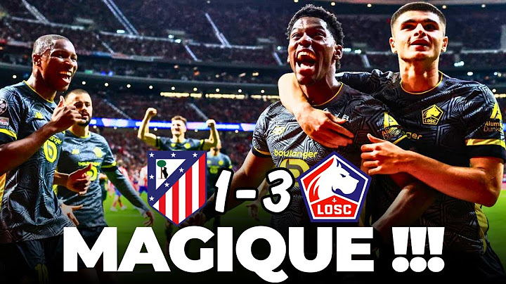 🤩 PEP GENESIO & LES DOGUES ROIS DE MADRID !!! (Atletico 1-3 LOSC)