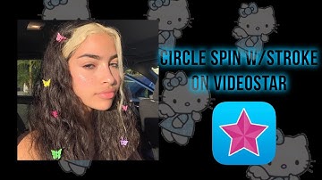 CIRCLE SPIN W/STROKE | Videostar tutorials