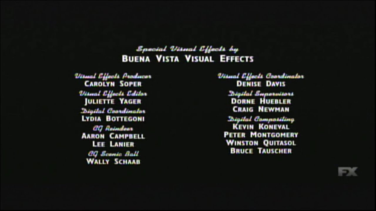 The Santa Clause (1994) End Credits (FX 2025)