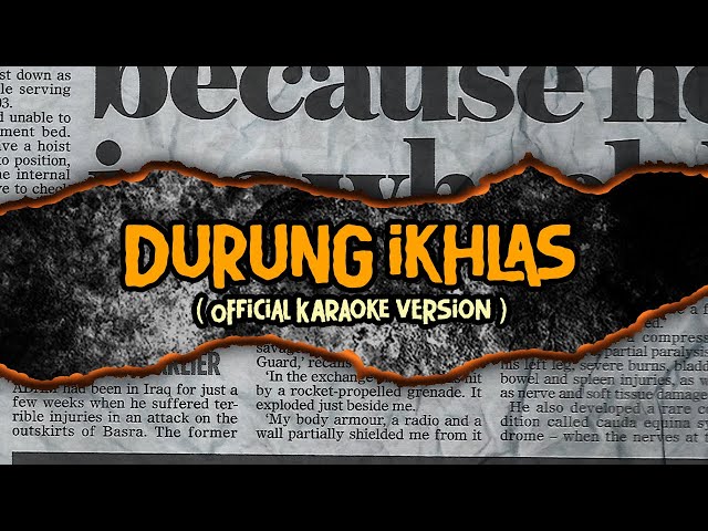 Durung Ikhlas - LAVORA  (Official Karaoke Music) class=