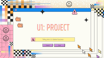 UNIT 1- PROJECT - TIẾNG ANH 11 GLOBAL SUCCESS | STUDY ENGLISH WITH ME
