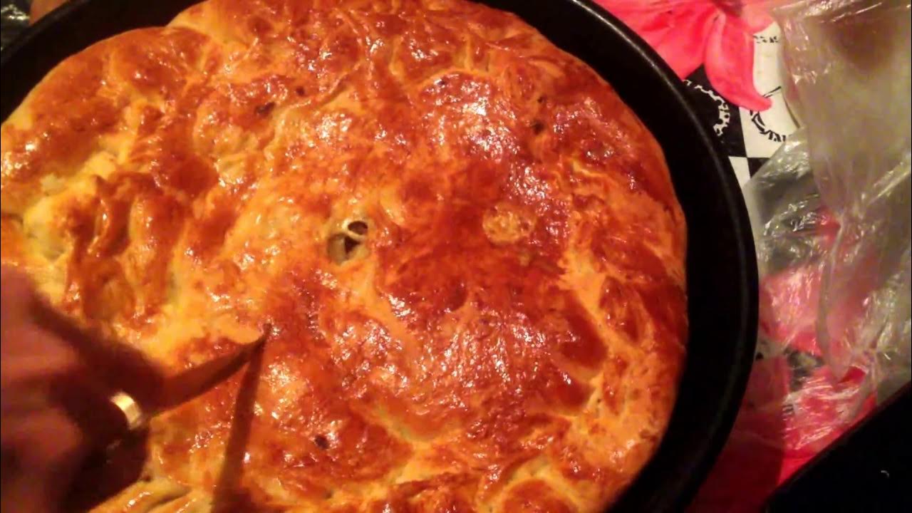 Даргинское Чуду с мясом и картофелем. очень вкусный мясной пирог - YouTube