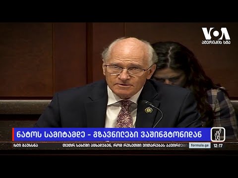 ნატოს სამიტამდე - გზავნილები ვაშინგტონიდან