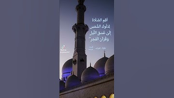تلاوة هادئة للقارئ مشاري فالح #quran