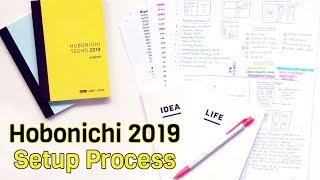 2019 Hobonichi Techo - Setup Brainstorm & Process