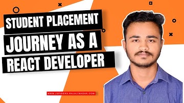 MY JOURNEY AS A REACT DEVELOPER FROM JSPIDERS RAJAJINAGAR