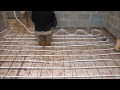 Underfloor heating .. Simple Cheap install Method.