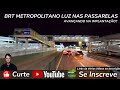 BRT metropolitano DE BELÉM, estações iluminadas, ANANINDEUA MARITUBA operação assistida PISTA