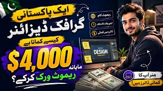 How A Pakistani Graphic Designer Earns $4,000/month Working Remotely