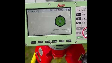 Auto measurement height Total Station Leica TS16
