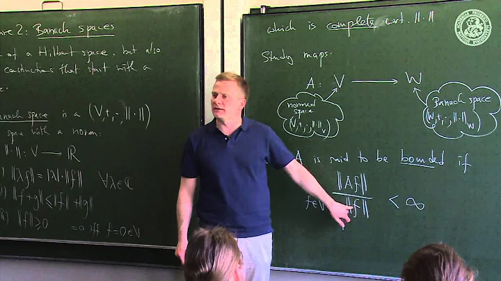 Banach Spaces - Lec02 - Frederic Schuller